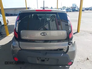 2014 Kia Soul with VIN KNDJN2A28E7019749, listed as a IAAI auction lot 41562826 with 65,610 mi miles. Bid and sale history available at carsss.com. Image 17.