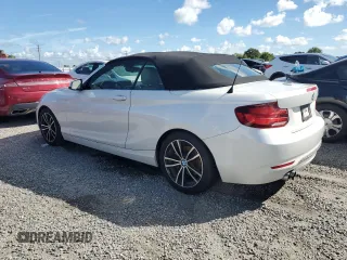 2020 BMW 2 Series 230i with VIN WBA2M7C02L7D87129, listed as a Copart auction lot 73876264 with 0 mi miles and Salvage Title. Bid and sale history available at carsss.com. Image 2.