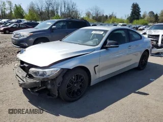 2014 BMW 4 Series 428i xDrive z VIN WBA3N9C52EK244977, wystawiony jako Copart lot #53463355 z przebiegiem 80 853 mil mil oraz Szkoda całkowita • Salvage title. Historia ofert i sprzedaży dostępna na DreamBid. Obrazek 1.