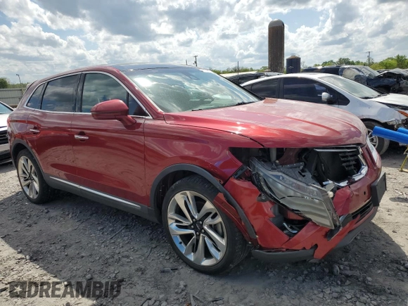 2016 Lincoln MKX Reserve with VIN 2LMPJ8LP1GBL63239, listed as a Copart auction lot 51192175 with 134,969 mi miles and Salvage Title. Bid and sale history available at DreamBid. Image 4.