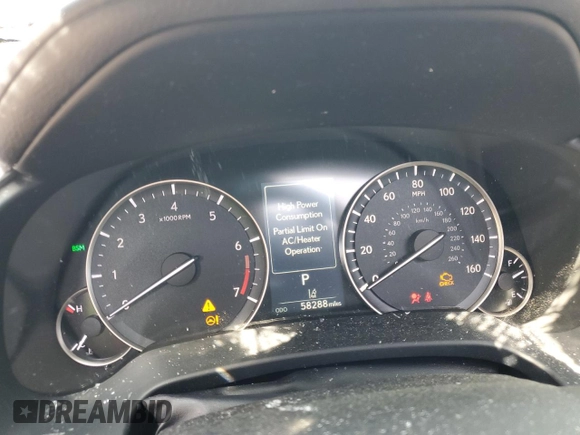 2021 Lexus RX with VIN 2T2JZMAA3MC203819, listed as a Copart auction lot 51278225 with 58,288 mi miles and Salvage Title. Bid and sale history available at carsss.com. Image 9.