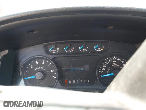 2014 Ford F-150 XL with VIN 1FTNF1CF6EKD16640, listed as a IAAI auction lot 40235032 with 124,116 mi miles and . Bid and sale history available at DreamBid. Image 7.
