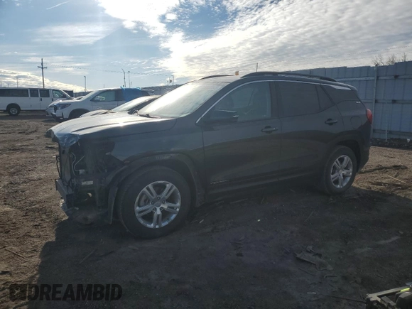 2018 GMC Terrain SLE with VIN 3GKALMEV3JL372254, listed as a Copart auction lot 50237645 with 140,806 mi miles and Salvage Title. Bid and sale history available at carsss.com. Image 1.