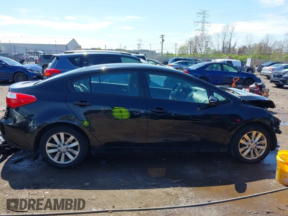 2014 Kia Forte LX with VIN KNAFX4A63E5230865, listed as a IAAI auction lot 41983560 with 103,275 mi miles and . Bid and sale history available at carsss.com. Image 14.