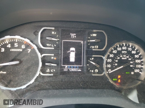 2019 Toyota Tundra SR5 z VIN 5TFAY5F13KX832503, wystawiony jako Copart lot #46536825 z przebiegiem 128 063 mil mil oraz Szkoda całkowita • Salvage title. Historia ofert i sprzedaży dostępna na DreamBid. Obrazek 9.