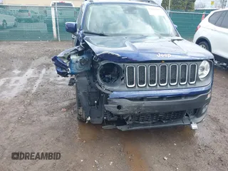 2018 Jeep Renegade Latitude with VIN ZACCJABB8JPG83883, listed as a IAAI auction lot 41940718 with 57,688 mi miles. Bid and sale history available at carsss.com. Image 6.