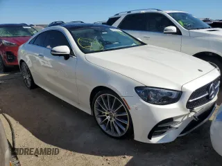 2021 Mercedes-Benz E-Class E 450 with VIN W1K1J5JB6MF171469, listed as a Copart auction lot 63923502 with 7,553 mi miles. Bid and sale history available at carsss.com. Image 1.