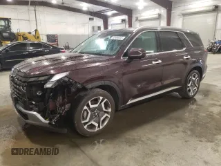 2024 Hyundai Palisade Limited z VIN KM8R5DGE3RU647267, wystawiony jako Copart lot #53496045 z przebiegiem 41 759 mil mil oraz Szkoda całkowita • Salvage title. Historia ofert i sprzedaży dostępna na DreamBid. Obrazek 1.
