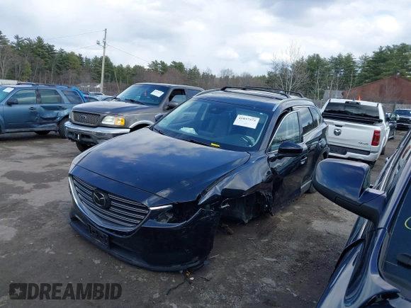 2018 Mazda CX-9 Touring with VIN JM3TCBCY0J0205750, listed as a IAAI auction lot 41857575 with 72,384 mi miles. Bid and sale history available at carsss.com. Image 2.