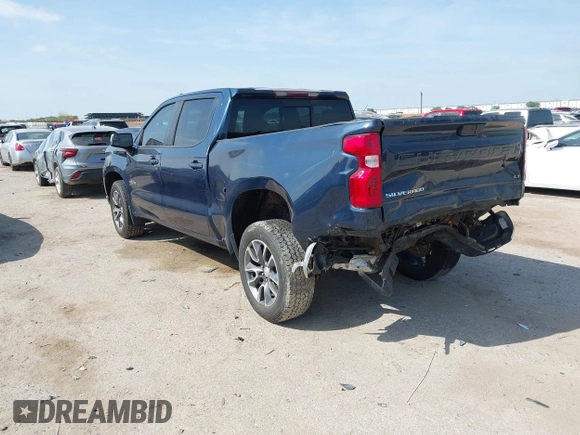 2021 Chevrolet Silverado 1500 LT z VIN 3GCUYDEDXMG111217, wystawiony jako IAAI lot #42056447 z przebiegiem 80 615 mil mil oraz . Historia ofert i sprzedaży dostępna na DreamBid. Obrazek 3.