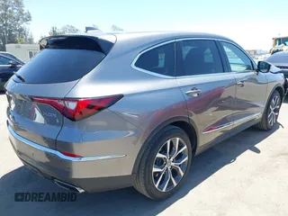 2023 Acura MDX Technology with VIN 5J8YD9H4XPL005963, listed as a IAAI auction lot 42325583 with 36,220 mi miles and . Bid and sale history available at DreamBid. Image 4.
