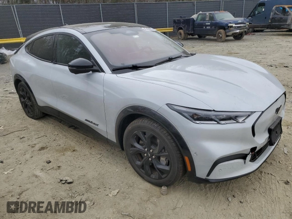 2023 Ford Mustang Mach-E Premium with VIN 3FMTK3SU7PMA32536, listed as a Copart auction lot 47408665 with 16,978 mi miles and Salvage Title. Bid and sale history available at DreamBid. Image 4.