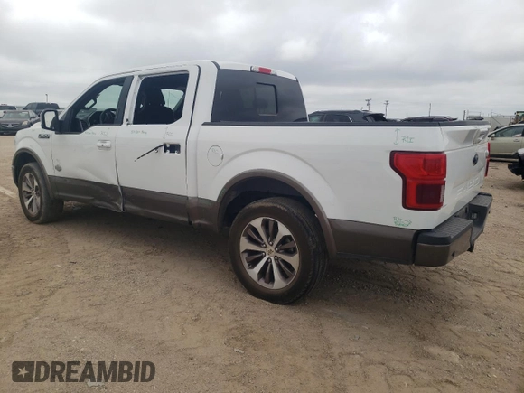 2020 Ford F-150 XL with VIN 1FTEW1C43LFA97835, listed as a Copart auction lot 53650164 with 83,966 mi miles and Salvage Title. Bid and sale history available at carsss.com. Image 2.