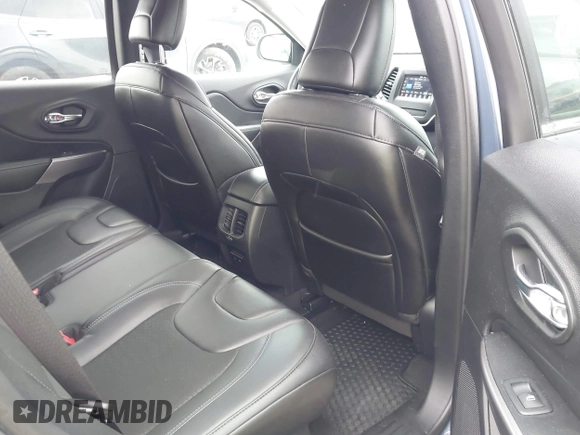 2019 Jeep Cherokee Latitude Plus with VIN 1C4PJMLB1KD465110, listed as a IAAI auction lot 42527260 with 32,579 mi miles and . Bid and sale history available at DreamBid. Image 8.