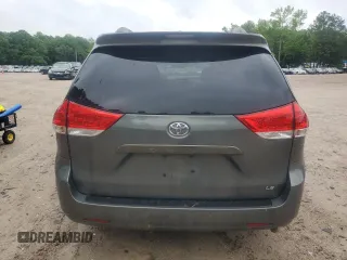 2013 Toyota Sienna LE AAS with VIN 5TDKK3DC8DS395007, listed as a Copart auction lot 54950905 with Not provided miles and Salvage title. Bid and sale history available at DreamBid. Image 6.