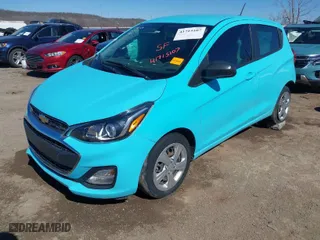 2022 Chevrolet Spark LS with VIN KL8CB6SA0NC026676, listed as a IAAI auction lot 41715107 with 75,077 mi miles. Bid and sale history available at carsss.com. Image 2.