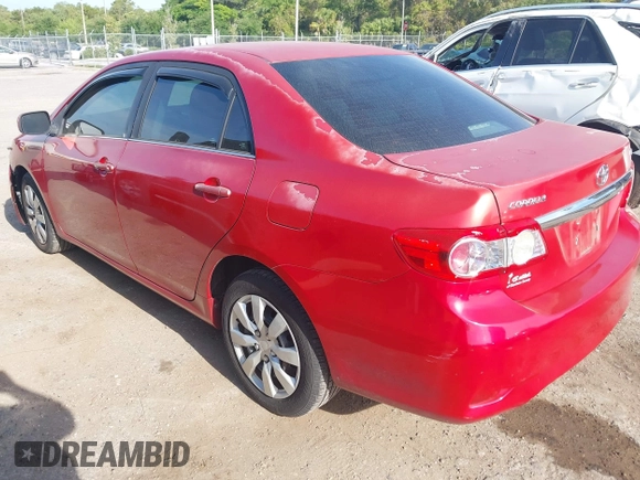 2013 Toyota Corolla L with VIN 2T1BU4EE6DC041849, listed as a IAAI auction lot 42077563 with 145,006 mi miles. Bid and sale history available at carsss.com. Image 3.