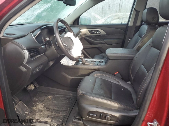 2021 Chevrolet Traverse RS with VIN 1GNEVJKW0MJ127529, listed as a Copart auction lot 83454164 with 64,450 mi miles and Salvage Title. Bid and sale history available at carsss.com. Image 7.