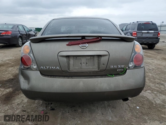 2002 Nissan Altima SE with VIN 1N4BL11E62C152792, listed as a Copart auction lot 84411624 with 0 mi miles and Salvage Title. Bid and sale history available at carsss.com. Image 6.