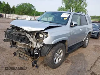 2021 Toyota 4Runner SR5 with VIN JTEMU5JR1M5937878, listed as a IAAI auction lot 42130560 with 85,547 mi miles and . Bid and sale history available at DreamBid. Image 19.