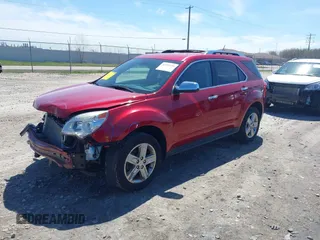 2014 Chevrolet Equinox LTZ with VIN 1GNALDEK2EZ116128, listed as a IAAI auction lot 42192139 with 154,124 mi miles and . Bid and sale history available at DreamBid. Image 2.