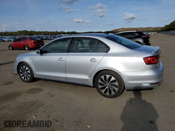 2015 Volkswagen Jetta Sedan Hybrid SEL Premium with VIN 3VW637AJ7FM310554, listed as a Copart auction lot 79337953 with 115,248 mi miles. Bid and sale history available at carsss.com. Image 2.