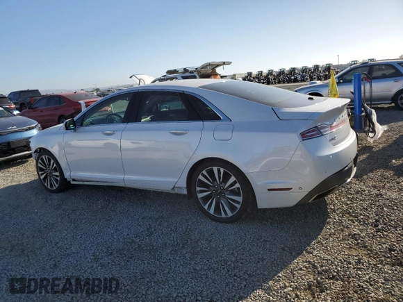 2017 Lincoln MKZ Hybrid Reserve with VIN 3LN6L5MU9HR603287, listed as a Copart auction lot 61403955 with 135,739 mi miles and Salvage title. Bid and sale history available at DreamBid. Image 2.