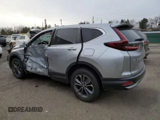 2020 Honda CR-V EX with VIN 7FARW2H59LE016354, listed as a Copart auction lot 49853205 with 53,100 mi miles and Salvage Title. Bid and sale history available at carsss.com. Image 2.