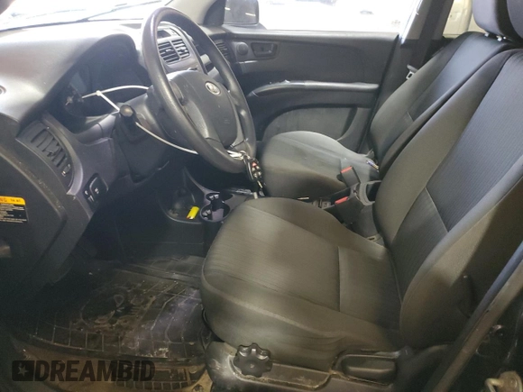 2009 Kia Sportage LX with VIN KNDJF724797567810, listed as a Copart auction lot 42012625 with Not Provided miles and Salvage Title. Bid and sale history available at DreamBid. Image 7.