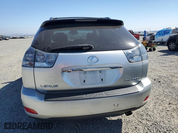 2006 Lexus RX 330 with VIN JTJGA31U360065509, listed as a Copart auction lot 63499495 with 102,735 mi miles and Salvage title. Bid and sale history available at DreamBid. Image 6.