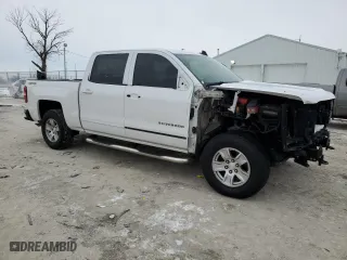 2015 Chevrolet Silverado 1500 LT with VIN 3GCUKREH9FG371273, listed as a Copart auction lot 87438484 with 109,105 mi miles and Salvage Title. Bid and sale history available at carsss.com. Image 4.
