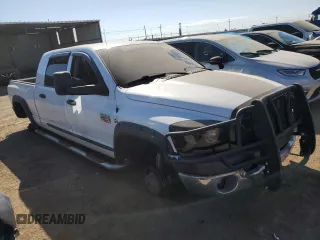 2007 Dodge Ram 2500 SLT with VIN 3D7KR29A97G791291, listed as a Copart auction lot 63494494 with 268,020 mi miles and Clean Title. Bid and sale history available at carsss.com. Image 4.
