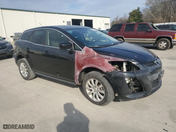 2012 Mazda CX-7 i Sport with VIN JM3ER2BM5C0410618, listed as a Copart auction lot 46255475 with 164,608 mi miles and Salvage Title. Bid and sale history available at carsss.com. Image 4.