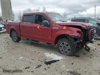 2016 Ford F-150 XLT with VIN 1FTEW1EP9GFD04743, listed as a Copart auction lot 49838685 with 0 mi miles and Clean Title. Bid and sale history available at carsss.com. Image 4.