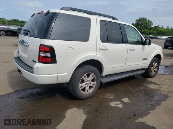 2008 Ford Explorer XLT z VIN 1FMEU73EX8UA16314, wystawiony jako Copart lot #61032695 z przebiegiem 146 443 mil mil oraz Szkoda całkowita • Salvage title. Historia ofert i sprzedaży dostępna na DreamBid. Obrazek 3.