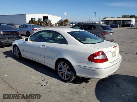 2006 Mercedes-Benz CLK 350 z VIN WDBTJ56JX6F169342, wystawiony jako Copart lot #81269934 z przebiegiem 256 605 mil mil oraz Szkoda całkowita • Salvage title. Historia ofert i sprzedaży dostępna na DreamBid. Obrazek 2.