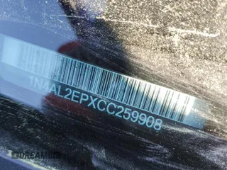 2012 Nissan Altima 2.5 S with VIN 1N4AL2EPXCC259908, listed as a Copart auction lot 49706825 with 0 mi miles and Salvage Title. Bid and sale history available at carsss.com. Image 14.