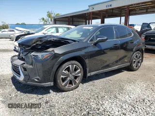 2022 Lexus UX with VIN JTHP3JBH7N2049530, listed as a Copart auction lot 48697605 with 54,247 mi miles and Salvage Title. Bid and sale history available at carsss.com. Image 1.