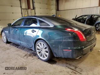 2014 Jaguar XJ with VIN SAJWA2GTXEMV72147, listed as a Copart auction lot 44854485 with 103,814 mi miles and Salvage Title. Bid and sale history available at DreamBid. Image 2.