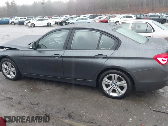 2016 BMW 3 Series 328i xDrive with VIN WBA8E3G59GNU02424, listed as a IAAI auction lot 41082258 with 55,801 mi miles. Bid and sale history available at carsss.com. Image 14.