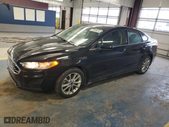2020 Ford Fusion SE with VIN 3FA6P0HD4LR146442, listed as a Copart auction lot 51035875 with 109,163 mi miles and Salvage Title. Bid and sale history available at DreamBid. Image 1.