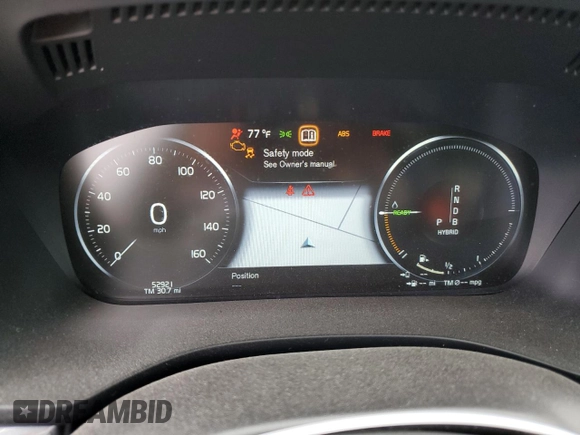 2018 Volvo XC60 Inscription with VIN LYVBR0DL5JB122523, listed as a Copart auction lot 82678134 with 52,921 mi miles and Salvage Title. Bid and sale history available at carsss.com. Image 9.