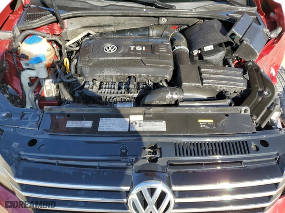 2015 Volkswagen Passat 1.8T Limited Edition with VIN 1VWAT7A3XFC062734, listed as a Copart auction lot 87294834 with 0 mi miles and Salvage Title. Bid and sale history available at carsss.com. Image 11.