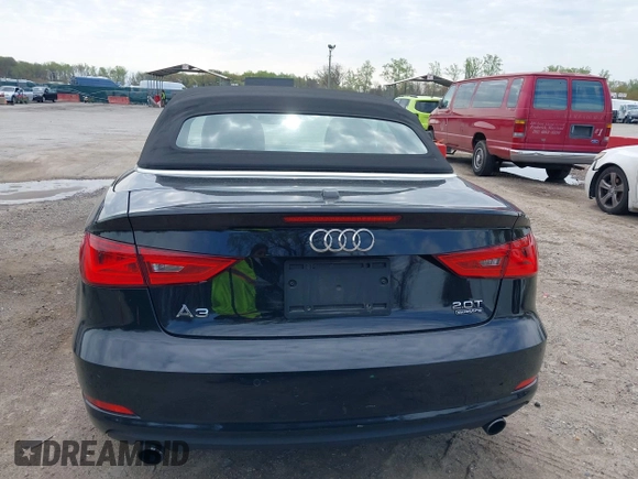 2016 Audi A3 2.0T Premium Plus with VIN WAU38LFF7G1008620, listed as a IAAI auction lot 42031906 with 109,179 mi miles. Bid and sale history available at carsss.com. Image 16.