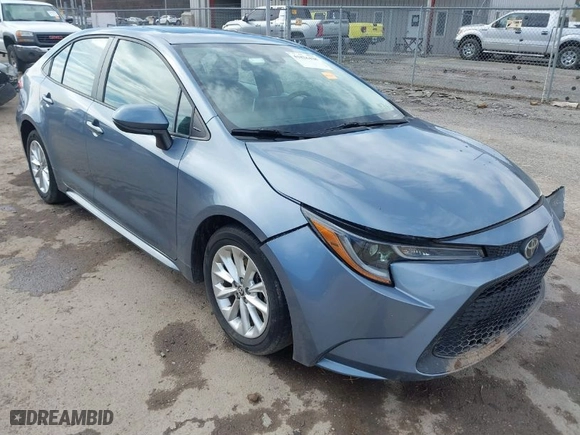 2020 Toyota Corolla LE with VIN 5YFHPRAE8LP012839, listed as a IAAI auction lot 41826438 with 46,360 mi miles. Bid and sale history available at carsss.com. Image 1.