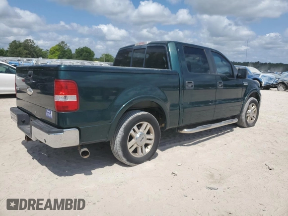 2007 Ford F-150 XLT with VIN 1FTPW12V27KA72733, listed as a Copart auction lot 54385085 with 160,676 mi miles and Salvage Title. Bid and sale history available at carsss.com. Image 3.