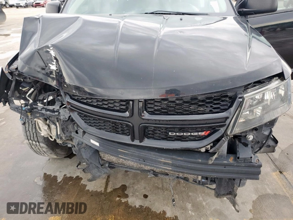 2018 Dodge Journey SE with VIN 3C4PDCAB8JT229681, listed as a Copart auction lot 54874205 with Not Provided miles and Salvage Title. Bid and sale history available at carsss.com. Image 12.