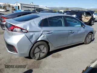 2020 Hyundai Ioniq SE with VIN KMHC75LC7LU241476, listed as a Copart auction lot 48621135 with 21,530 mi miles and Salvage title. Bid and sale history available at DreamBid. Image 3.
