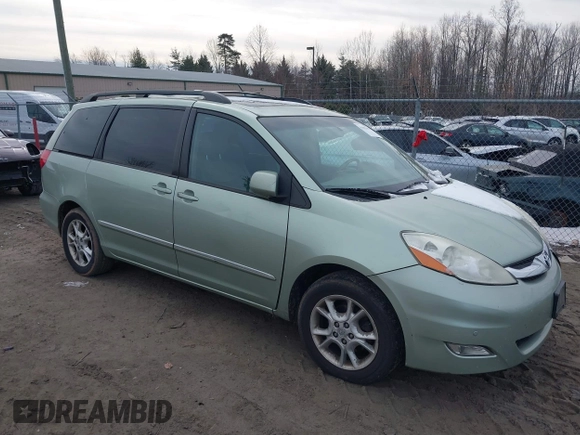 2006 Toyota Sienna XLE with VIN 5TDZA22C76S568016, listed as a IAAI auction lot 41391293 with 192,339 mi miles. Bid and sale history available at carsss.com. Image 1.