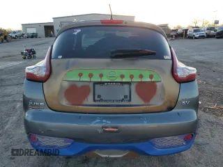 2015 Nissan Juke SV with VIN JN8AF5MR9FT509461, listed as a Copart auction lot 47479255 with 133,204 mi miles and Salvage Title. Bid and sale history available at carsss.com. Image 6.